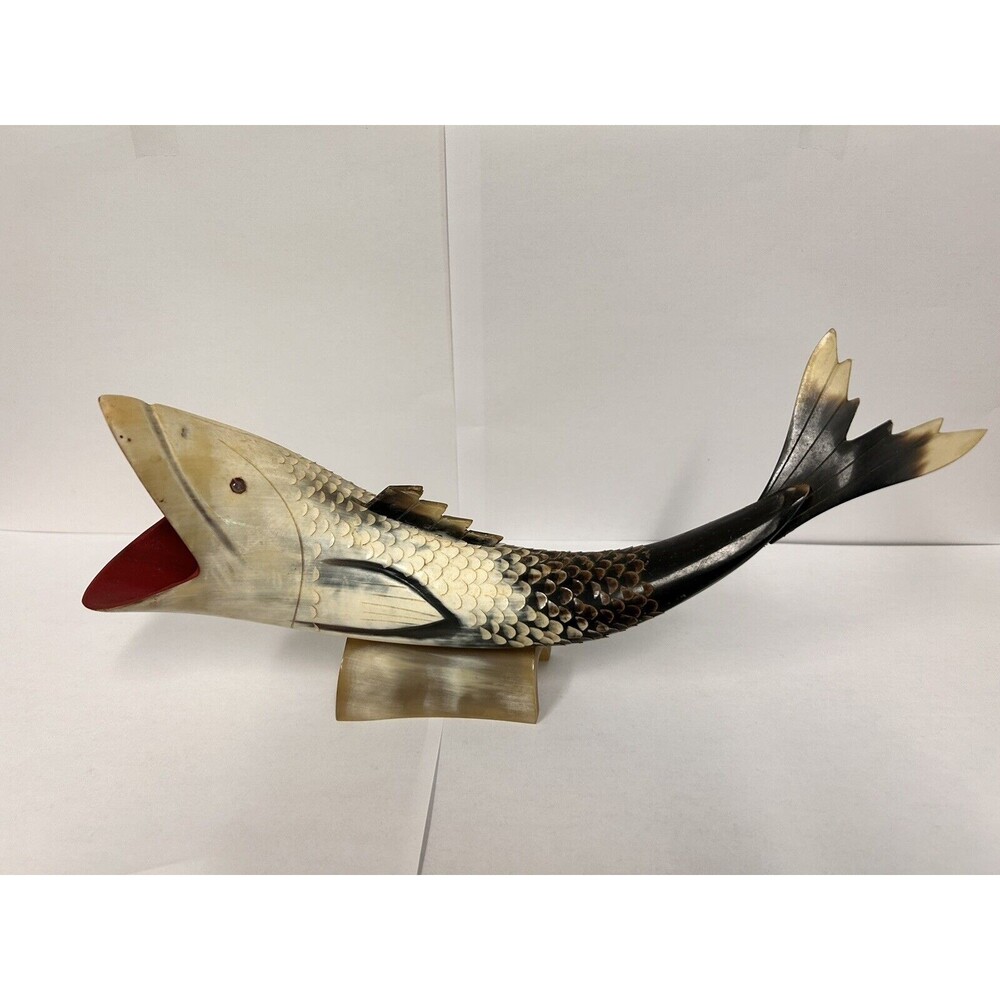 Fish Sculpture Made From Horn
